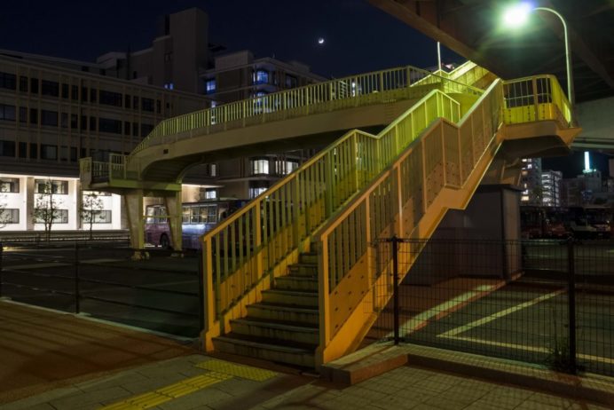 旭大橋からの新世界三大夜景認定の長崎の夜景