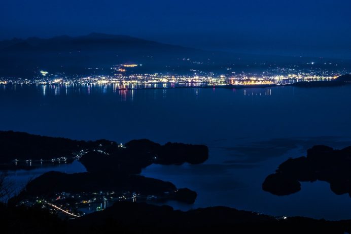 琴海赤水公園の夜景