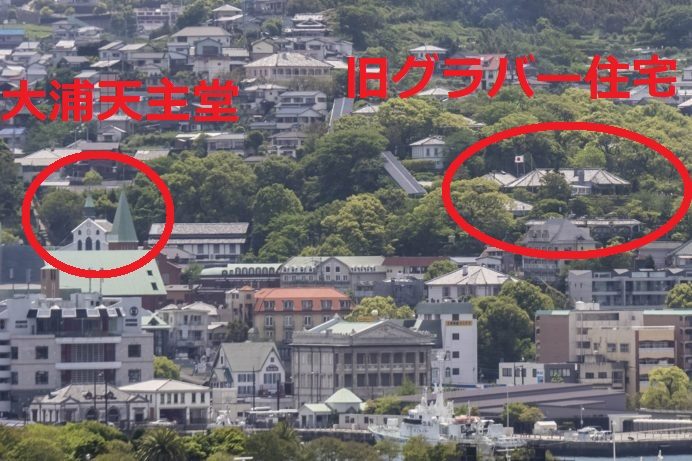 長崎県庁新庁舎8階展望室からの絶景