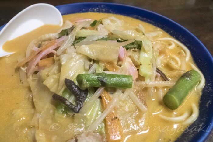 めしどころ一楽でオランダちゃんぽん【トマトソース？？あ、合うネ！】