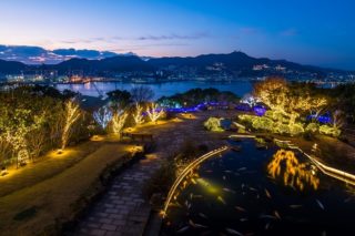 グラバー園の夜間ライトアップ2023【営業時間と日程、入場料】