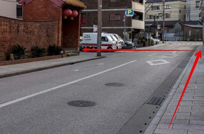 孔子廟パーキングからグラバースカイロードまで
