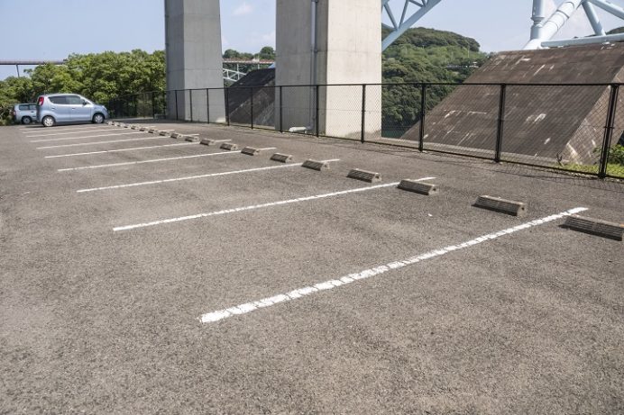 西海橋公園（長崎県西海市・佐世保市針尾）の駐車場