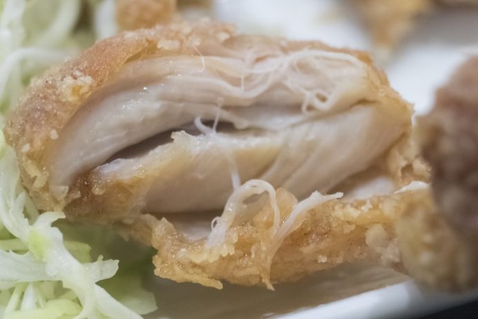 鶏の白石（南島原市布津町）の唐揚げ和風定食