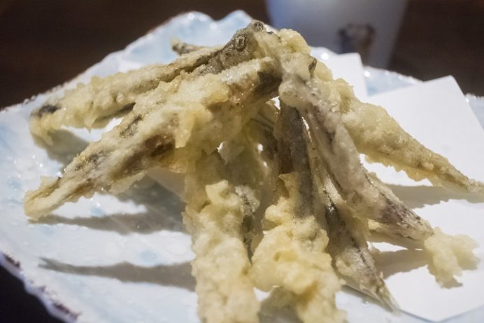 海鮮市場 長崎港 出島ワーフ店（長崎市）のきびなごの天ぷら