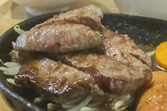 meat sukky（ミートスッキー）長崎新大工店のステーキ