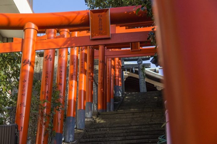 松嶋稲荷神社（長崎市本川内）、長崎11社スタンプラリー2021