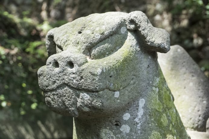 万寿山 聖福寺（長崎市玉園町）、狛犬
