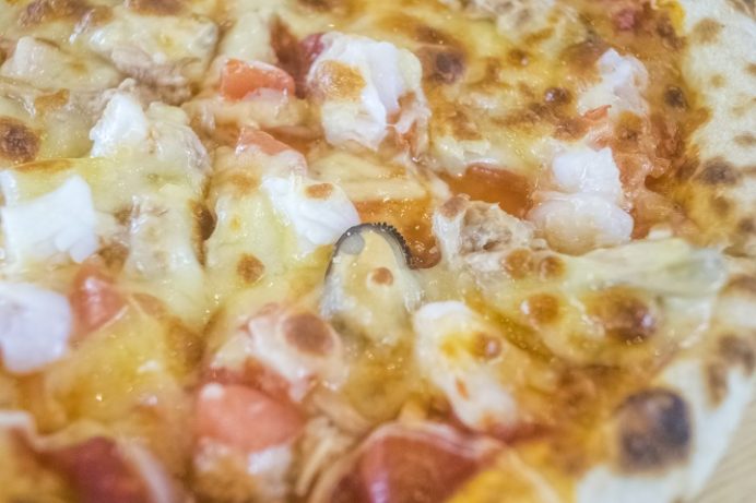 パンチピザ（PUNCH PIZZA）、雲仙市国見町のシーフード