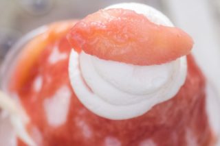 フランス菓子コアンコアンのかき氷（長崎市）【ケーキ屋のかき氷は当然……】