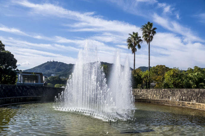 平和公園（長崎市松山町）、平和の泉