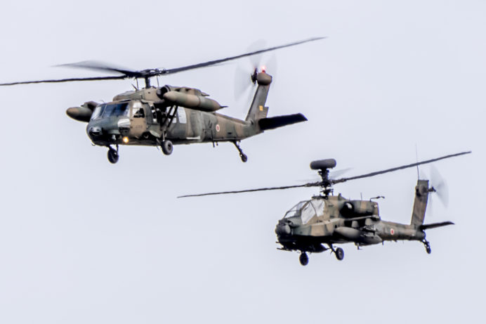 大村航空基地祭2022（長崎県大村市）、AH-64Dアパッチ
