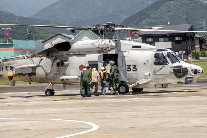 大村航空基地祭2018（長崎県大村市）、海上自衛隊、SH-60J、SH-60K