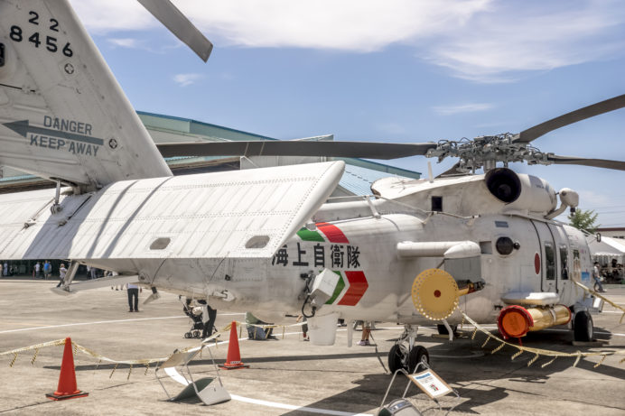 大村航空基地祭2018（長崎県大村市）、海上自衛隊、SH-60J、SH-60K