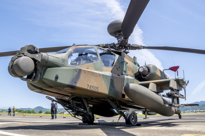 大村航空基地祭2022（長崎県大村市）、AH-64Dアパッチ