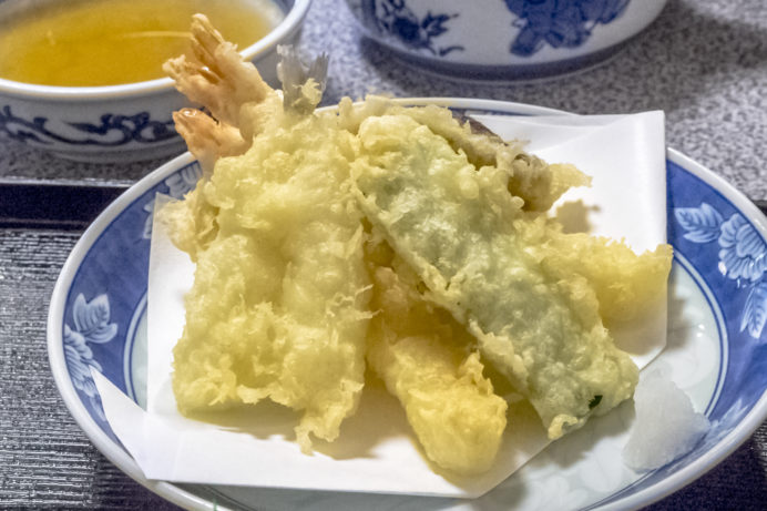 大村角ずしやまと（大村市本町）、天ぷら定食