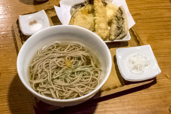 蕎家Sobaya（長崎市万屋町）、天ぷら蕎麦