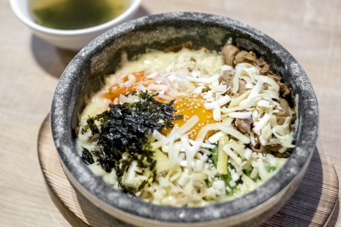 韓国料理店 bibim’ アミュプラザ長崎店（JR長崎駅）、石焼牛プルコギビビムパ（ビビンバ）