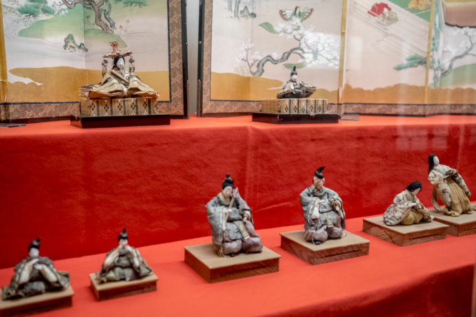 松浦史料博物館（平戸市鏡川町）、松浦家のひな人形展