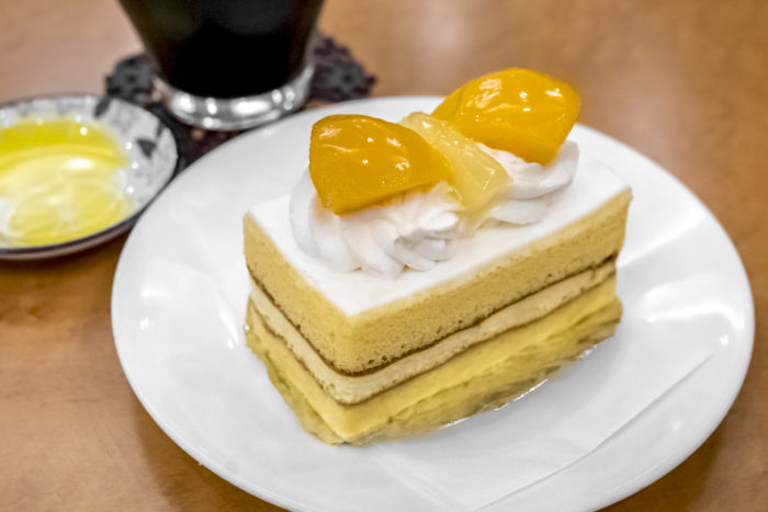 cafe de 西銀（長崎市浜町）、シースケーキ